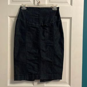 Express denim skirt